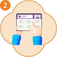 选择图案并付款